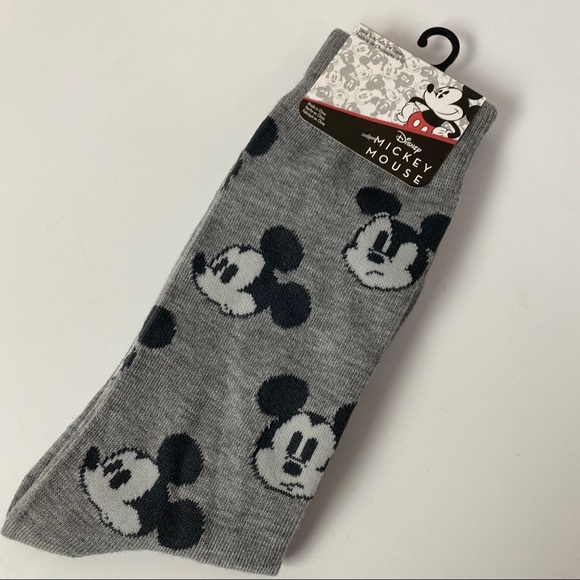 Disney Other - Disney Mickey Mouse Face Expressions Crew Socks